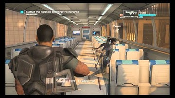 Beautiful Binary Domain-nice robots and cutscenes