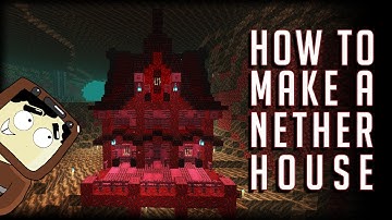 How To Build A Nether House In Minecraft 1.16: Minecraft Tutorial