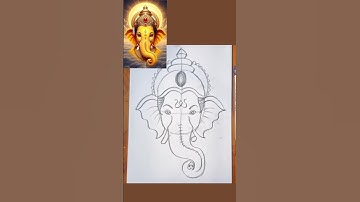 easy Ganesha drawing