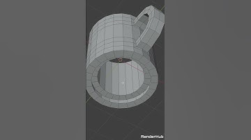 How to Model a 3D Mug in Blender Under 60 Seconds!