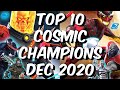 Top 10 Cosmic Champions Dec 2020 - God Tier Best Of The Best Breakdown - Marvel Contest of Champions