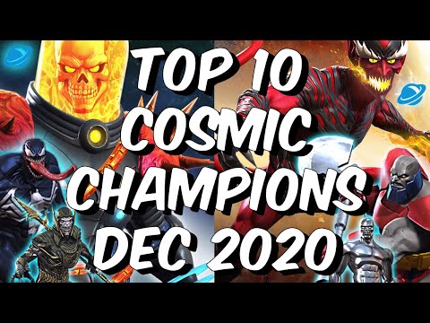 Top 10 Cosmic Champions Dec 2020 – God Tier Best Of The Best Breakdown – Marvel Contest of Champions