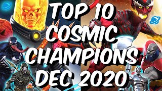 Celebrity Top 10 Cosmic Champions Dec 2020 - God Tier Best Of The Best Breakdown - Marvel Contest of Champions Net Worth