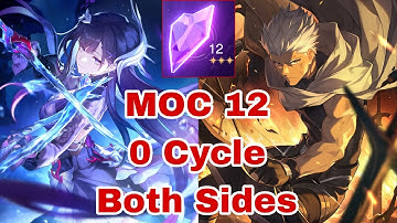 [ Honkai Star Rail ] Archer & Hysilens Memory of Chaos 12 | MOC 12 | 0 Cycle Both Sides