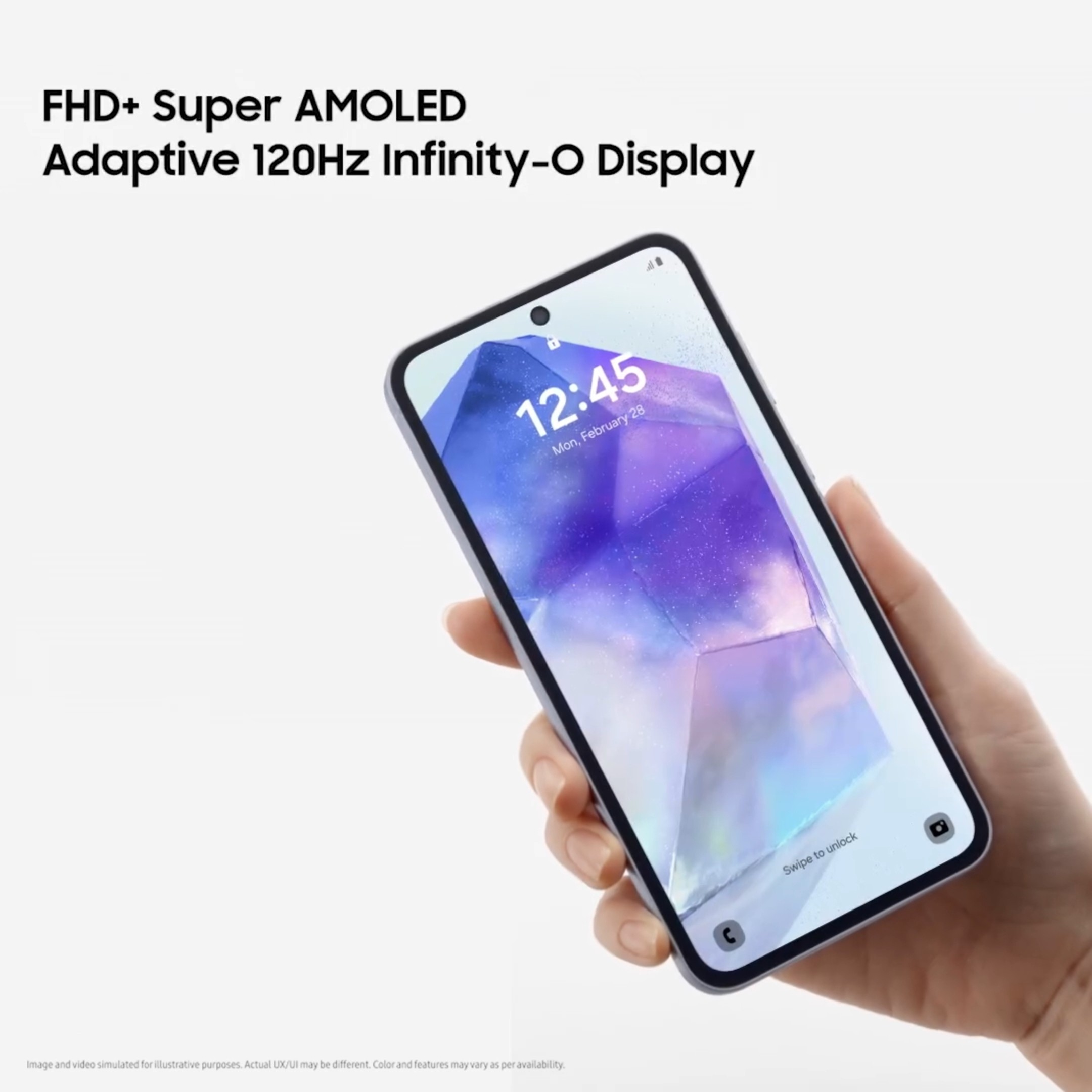 Introducing the all new #GalaxyA55 5G, Welcome to the world of Awesome.