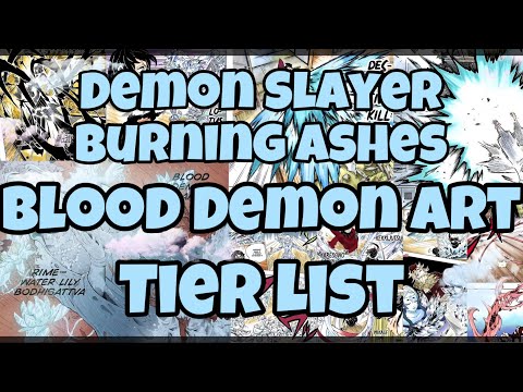 Demon Slayer Burning Ashes  Slayer Breathing Tier List (PART 2) 