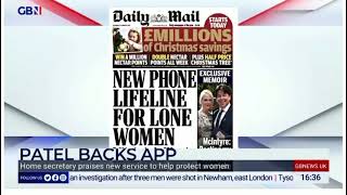 Emma Kay, founder of WalkSafe goes live with GB News to discuss the app and itβs safety features.