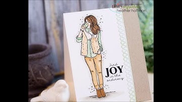 Unity Stamp Co Quick Tip    Paper Punch Border