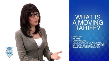 What Is A Moving Tariff?
