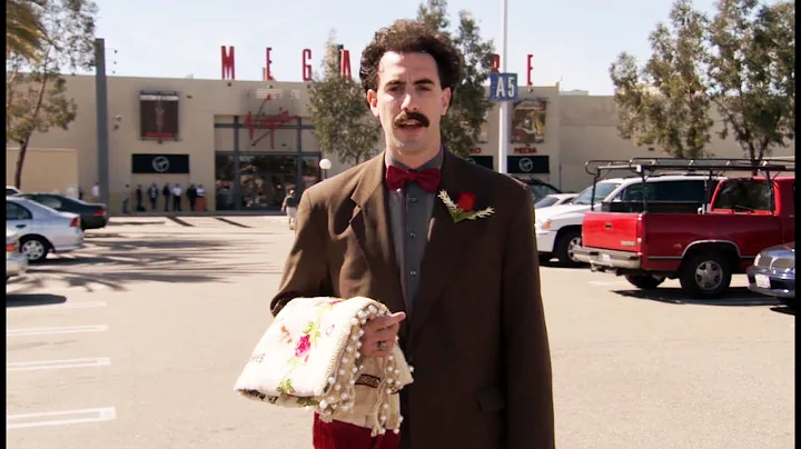 BORAT (2006) - Kidnaping Pamela Anderson for a bride