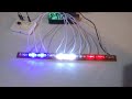 How to make Police LED Light Bar | DIY Police Light