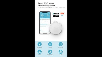 Tuya WiFi Temperature Humidity Detector Indoor Thermometer Hygrometer Support Alexa Google Home