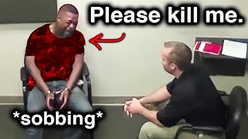 When Suspect Acts Very Strange During Interrogation