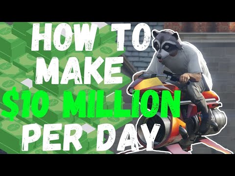 How To Make $10 Million Money Per Day In GTA 5 Online Fast Money Method/Guide