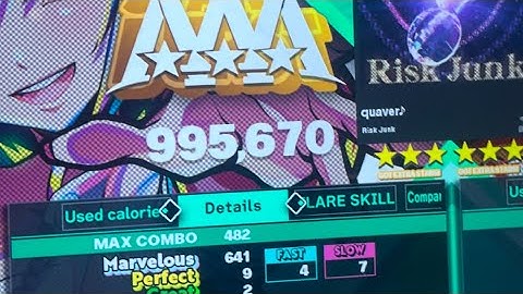 (DDR World) quaver♪ (ESP-17) 995,670 (9p/2g/2m)!!!