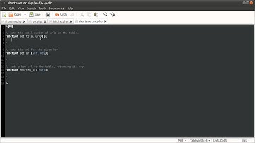 PHP Tutorial: URL Shortener [part 01]