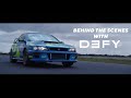 Filming a behind the scenes of defy productions subaru sj22b film  bts