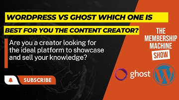 WordPress vs Ghost - Full Review 2023