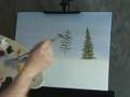 Oil Painting Lesson - Wilson Bickford -  Fir Tree