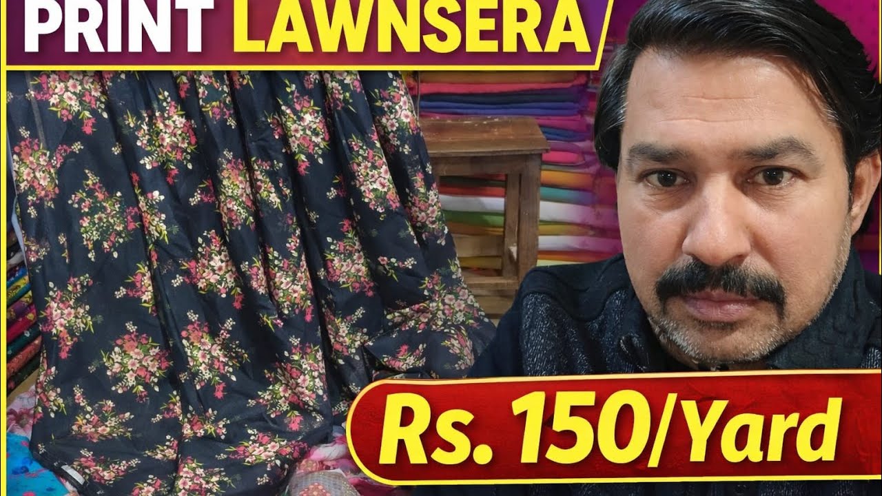 Lawn 2 Piece Suit | Banadoria Lawn & Doria Lawn | Same Print Trouser Shirt | Soft Premium Fabric