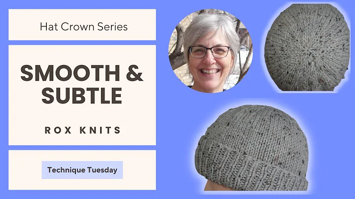 Simple Fitted Hat Crown Decreases // Technique Tue...