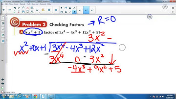 5 4 Dividing Polynomials Part 1