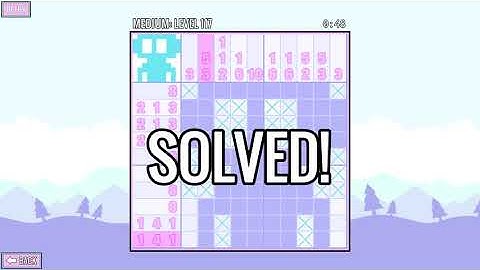 Picross Touch Medium Speed Playthrough 111-122 (12/12)