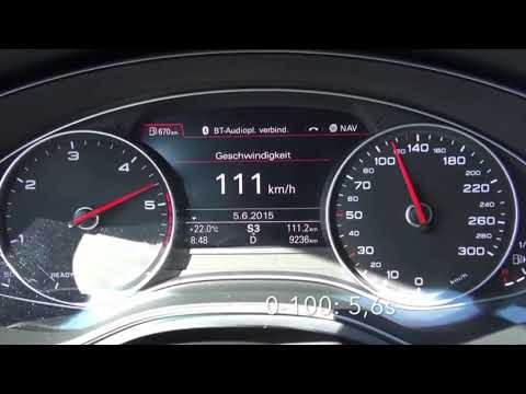 Audi A7 3.0 TDI 272hp 580nm 0-200 acceleration.