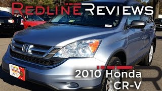 2010 Honda CR-V Review, Walkaround, Exhaust, Test Drive(Help us grow so we can bring you more videos! Like us on Facebook @ http://www.Facebook.com/2Redline Honda says this vehicle is 