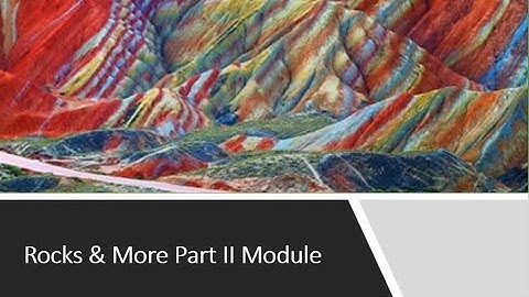 GLG110IN Rocks & More II Spring 2025