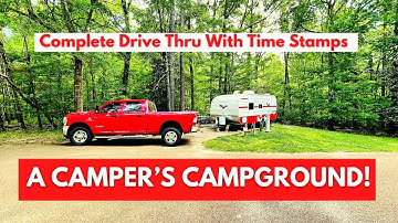 RV Camping at Natchez State Park in Natchez, Mississippi