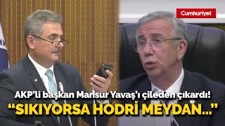 Mamak Belediye Başkanı ses kaydı dinletti, Mansur Yavaş meydan okudu: Sıkıyorsa reddet!