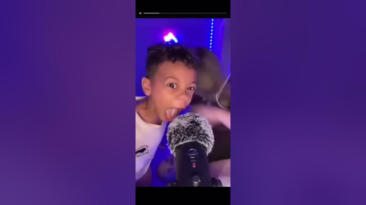 Kid screaming into a mic 1 hour ASMR YouTube