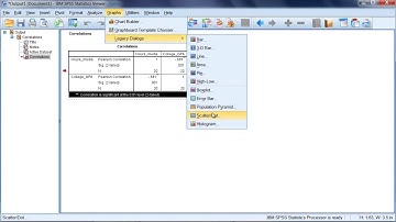 Pearson r Correlation in SPSS   Part 3
