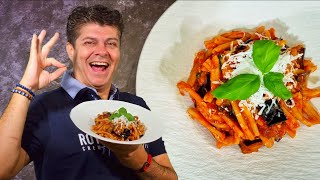 Pasta festival part 7: pasta alla Norma - Delicious and quick recipe from Sicily