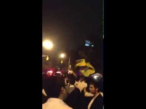 Simchas Beis Hashoeva In Crown Heights 5776 שמחת בית השואבה 