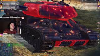 WoT Blitz - Беспредел на танке T110E5 ● Шотный против ИС-4 и ИС-7 ● Американская броня (WoTB)