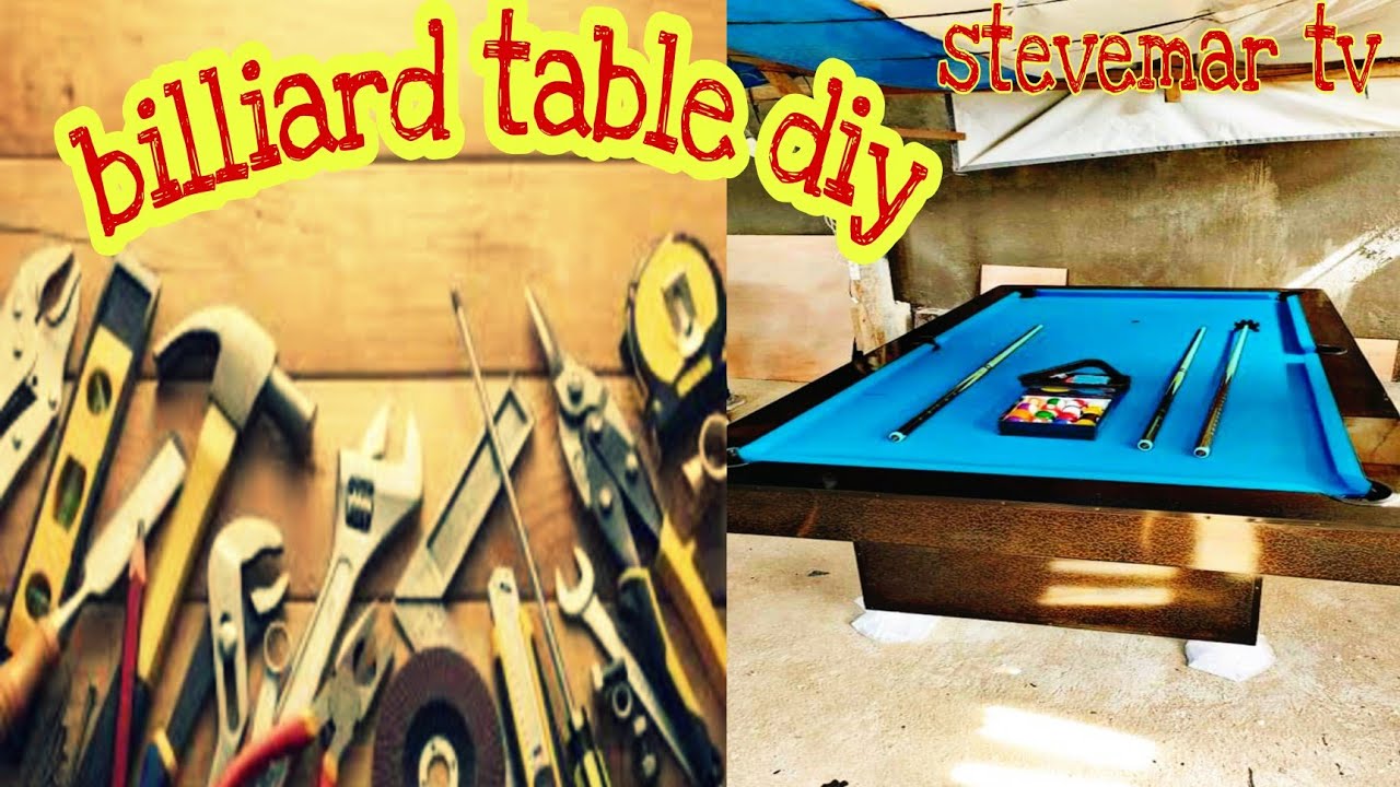 Billiard Table Laminated Diy YouTube Billiard Table Laminated Diy YouTube