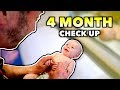 4 MONTH WELL BABY CHECK UP - Full Visit - (Cuteness Overload) | Dr. Paul