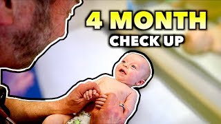 4 MONTH WELL BABY CHECK UP - Full Visit - (Cuteness Overload) | Dr. Paul