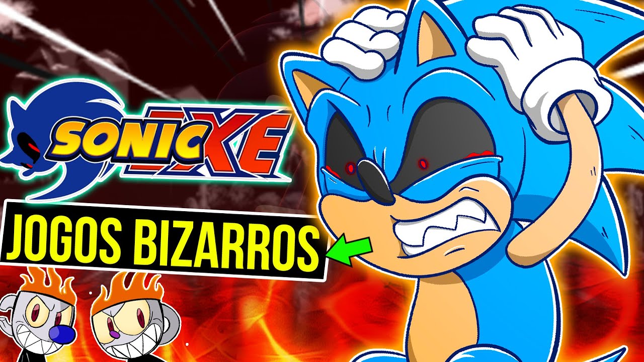 🔴 MELHORES e mais bizarros JOGOS DO SONIC EXE 