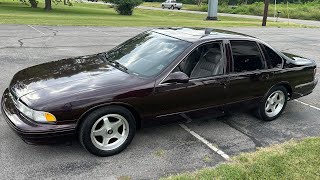 Test Drive 1995 Chevrolet Impala SS SOLD $15,900 Maple Motors #2169