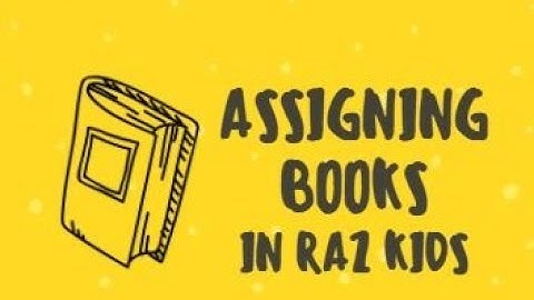 Assigning Books in RazKids - WegoTech