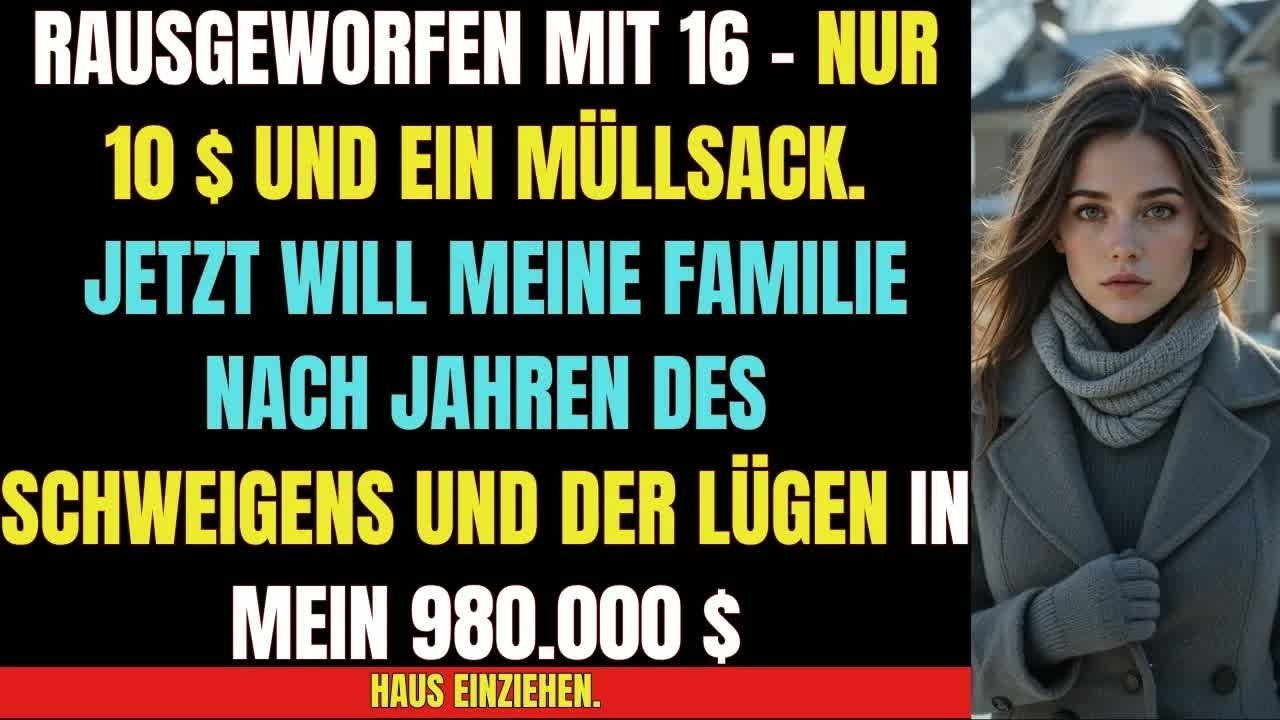 „Sie gaben mir nur 10 $ und einen Müllsack… Jahre später stehen sie vor meiner Tür!“
