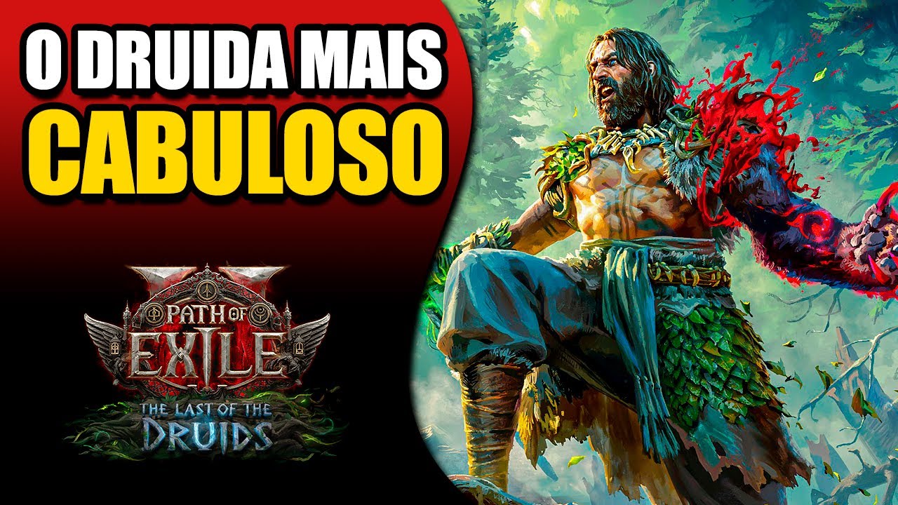 DRUIDA DE LOBISOMEM NO PATH OF EXILE 2 NO PS5 PRO 
