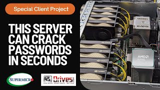 Client Project: Hashcat Testing With an AMD Epyc Supermicro Nvidia GPU Server Using Proxmox