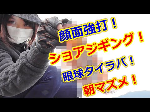 食べてみたかった魚が釣れた!車中泊明けのショアジギング
