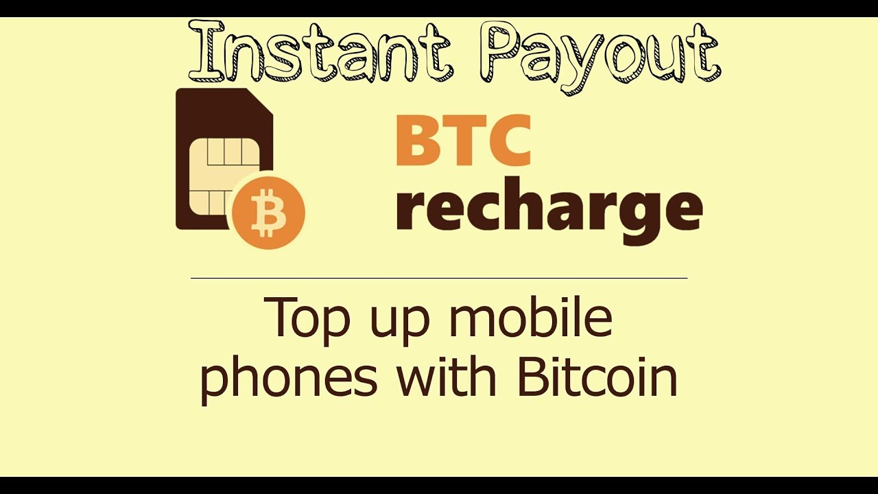 buy mobile recharge with bitcoin