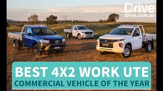 2019 Best 4x2 Work Ute | Toyota HiLux v Mitsubishi Triton v Ford Ranger