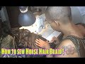 HOW TO SEW HORSE-HAIR BRAID / Easy & Simple !